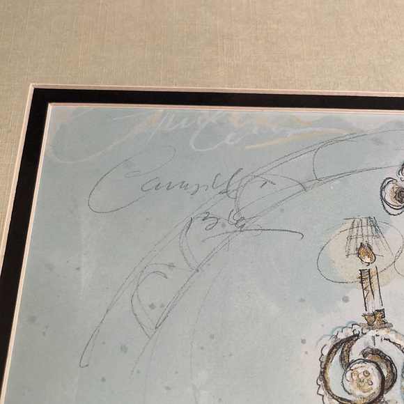 Candle Light Soak framed and matted print - Picture 8 of 15